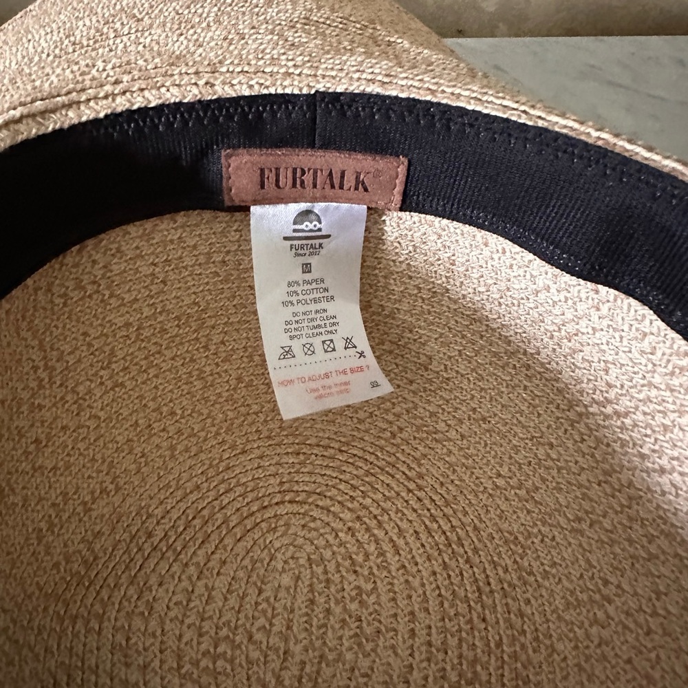 Preloved adjustable sun hat - Picture 2 of 3